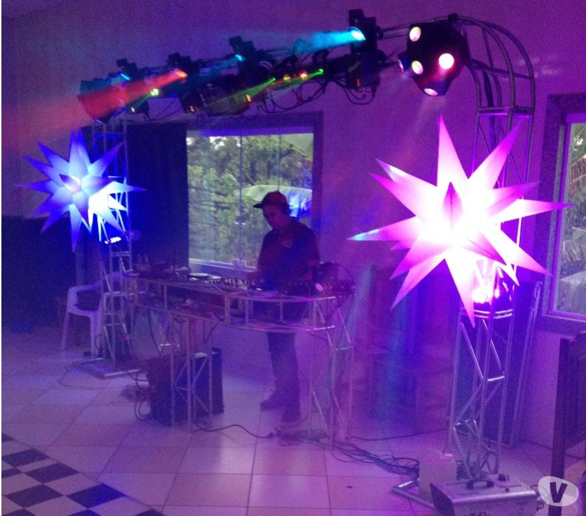 Luzes Para Eventos - Iluminação Profissional DJ no