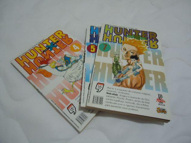 Mangas da coleção Hunter x Hunter
