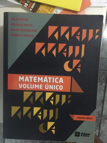 Matemática: VOLUME ÚNICO