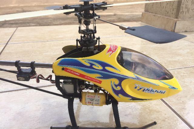Aeromodelo helicoptero completo- eletrico