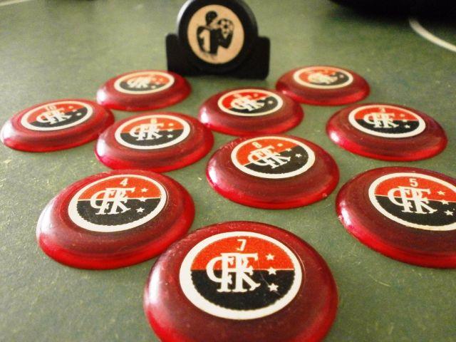 Jogo de futebol de botão Canindé - Flamengo / RJ