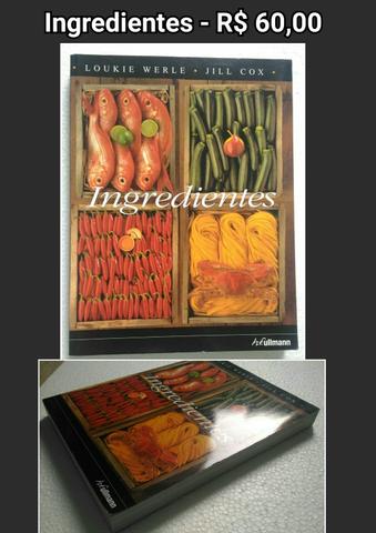 Livro Ingredientes - Gastronomia