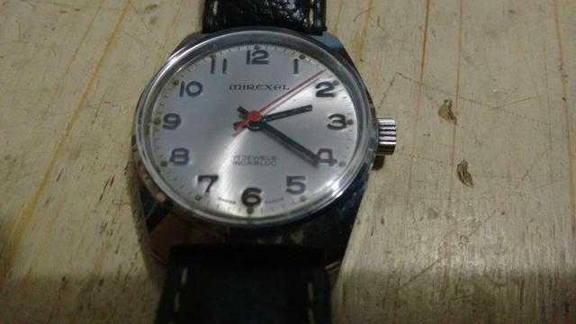 Relógio suíço Mirexal ideal pra colecionador