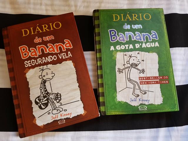 Dois livros Diário De Um Banana