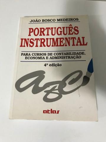 Livro Português Instrumental para Contabéis Economia Adm