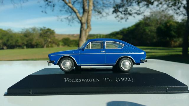 Miniatura Volkswagen TL Coleção Inesquecíveis do