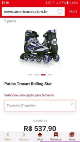 Roller - patins rolling star