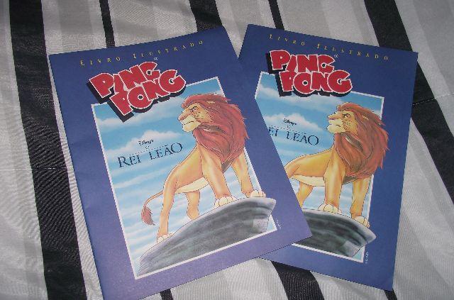 Album de figurinhas Rei Leão - Ping Pong