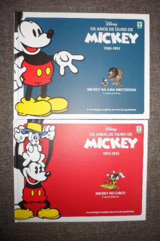Coleção Os Anos de Ouro de Mickey - Volumes 1 ao 6