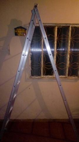 Escada aluminio 8 degraus