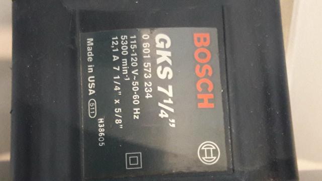 Serra circular profissional Bosch GKS 