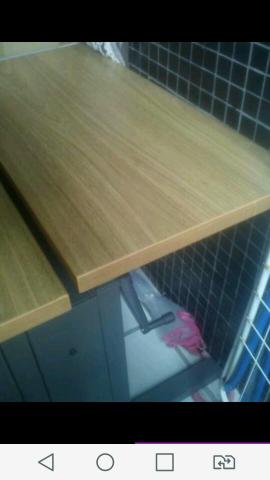 Imperdível birô zerado madeira maciça GROSSA com duas