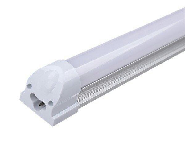 Lâmpada LED tubular T8 com calha de alumínio
