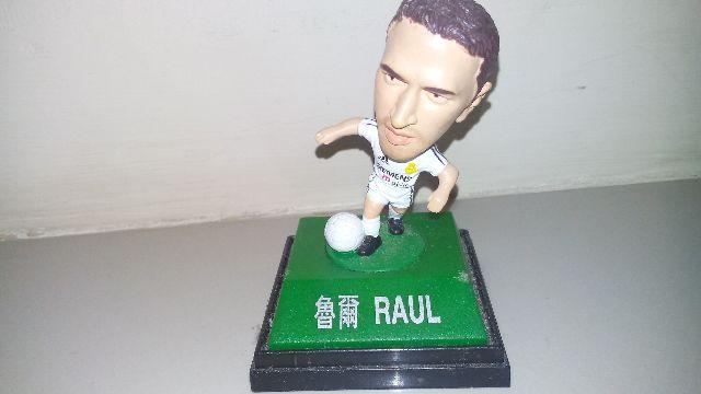 Miniaturas - Minicraques - Real Madrid - Figo e Raul