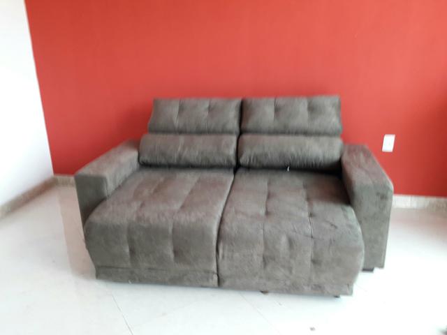 Sofa retrátil e reclinável imperdível