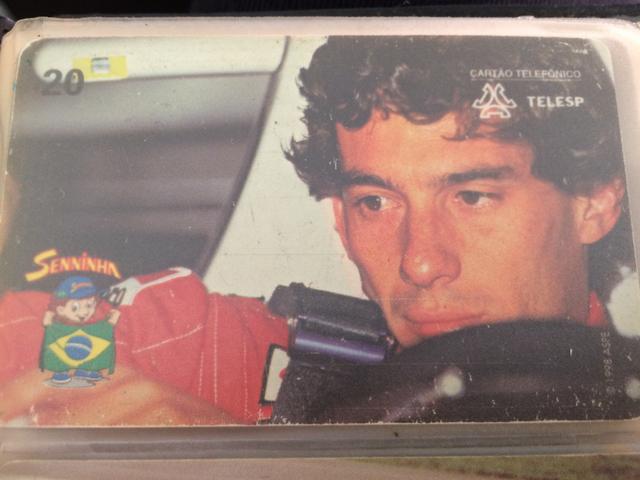 Cartões Coleção Airton Senna