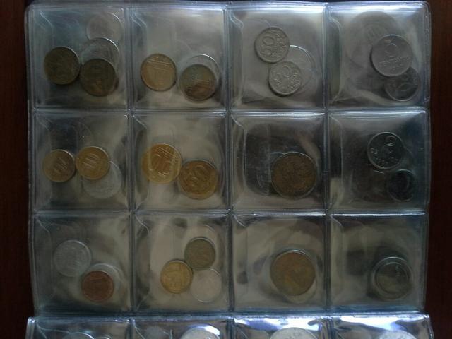 Coleção de moedas nacionais