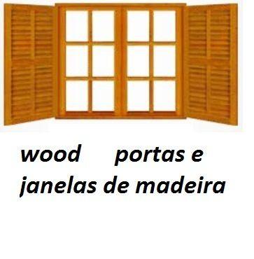 Janelas de Madeira de Abrir e Correr - Wood