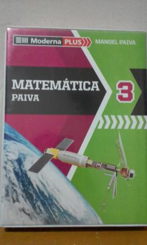 Livro de Matemática, volume 3, editora Moderna Plus, de