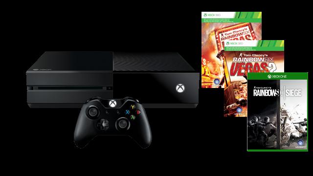Xbox One 500gb + Tom Clancy's Rainbow Six Siege