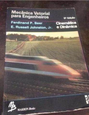 Livro Mecânica Vetorial Para Engenheiros Beer & Johnston Jr