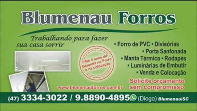 BlUMENAU FORROS PVC