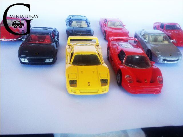 Coleção Ferrari Kit Com 8 Miniaturas - Lindas E Muito