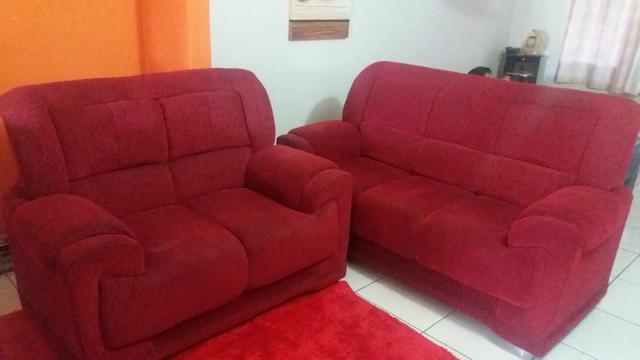 Conjunto de sofá 2 e 3 lugares