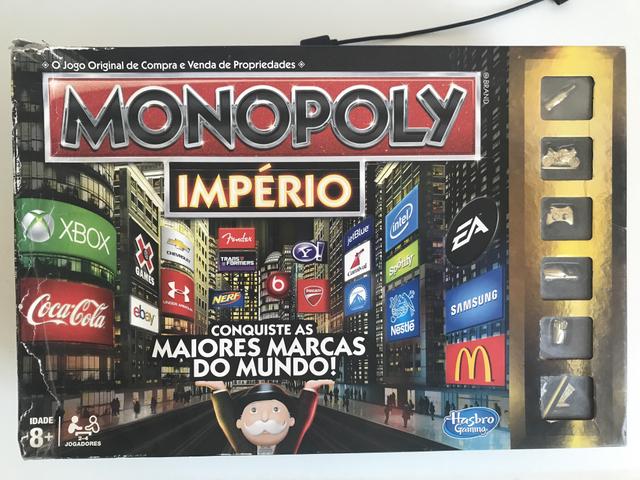 Jogo Monopoly Império - Hasbro Raríssimo