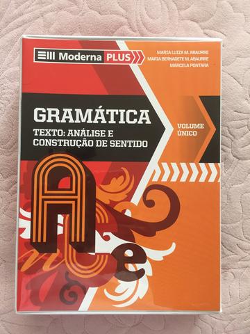 Livro Box Gramática volume único Moderna