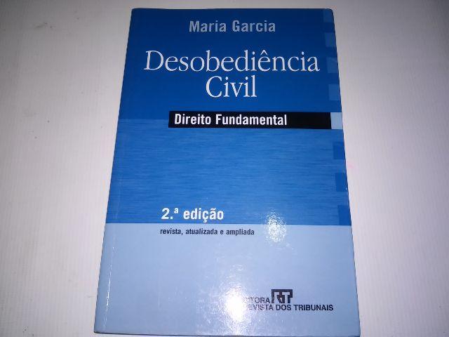 Livro - Desobediência Civil - Maria Garcia
