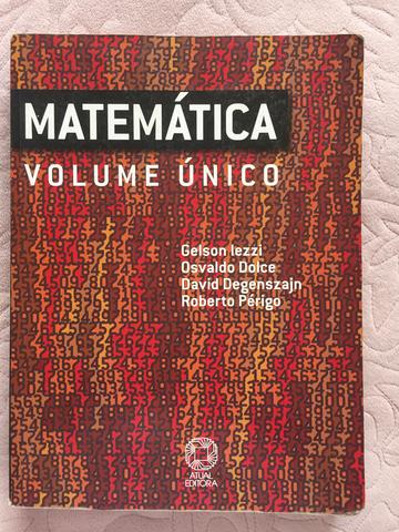 Livro de Matemática Gelson Iezzi