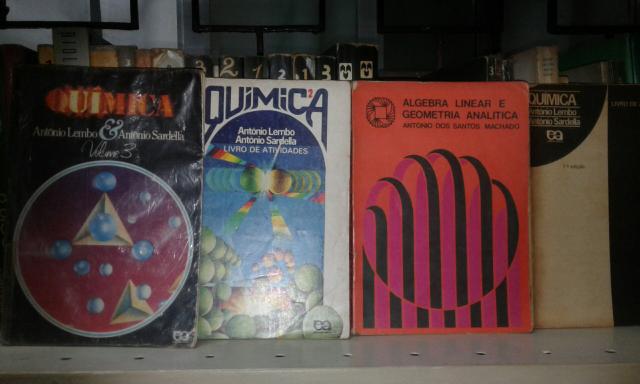 Livros Mecânica, Física, Química & Matemática