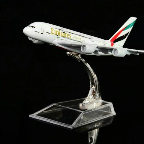 Miniatura de metal Airbus A380