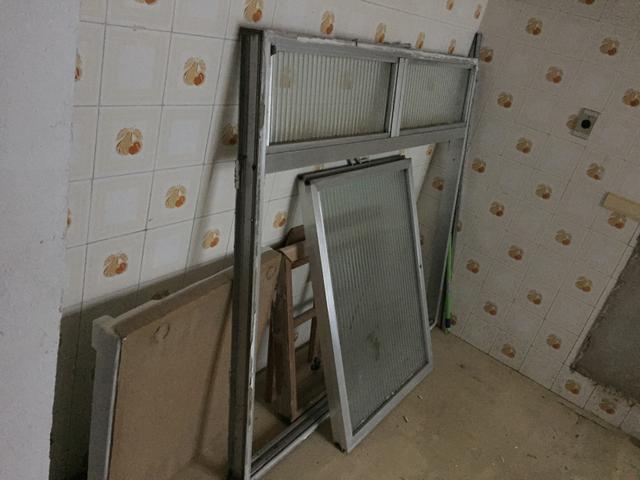 Janela de cozinha de alumínio janelas basculante e correr