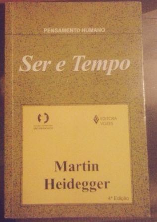 Livro Ser e Tempo - Martin Heidegger