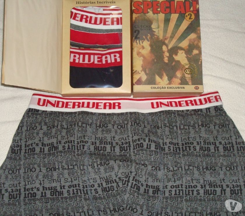 Vendo cuecas Underlwear coleção exclusiva novas na caixa
