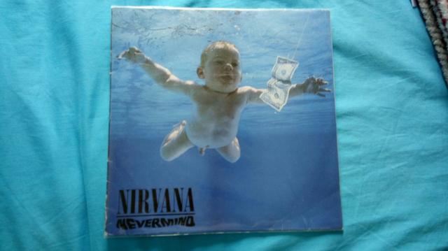 Vinil Nirvana-Nervermind-edição especial importado azul
