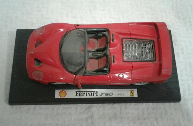 Ferrari F50 modelo Raridade colecionador