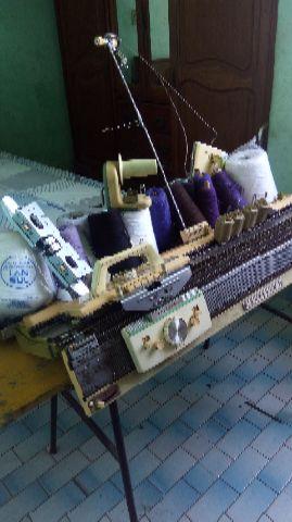 Maq de trico,frontura,lãs e acessorios