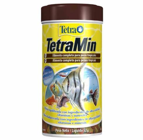 Ração tetramin p/peixes