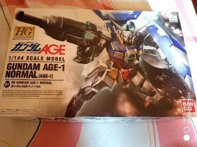 Gundam Age-1 Normal Hg - Gunpla De Montar 