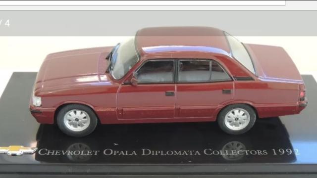 Miniatura Opala Diplomata  - Escala 1/43 - Salvat