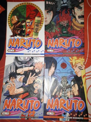 04 Mangás do Naruto !!!