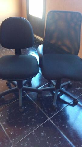 2 cadeiras de escritórios para vender hj