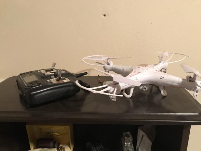 Drone Syma x5c, câmera hd