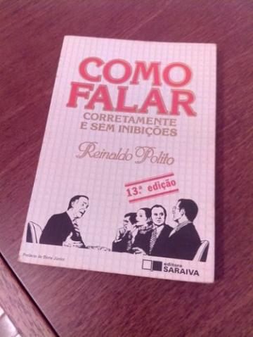 Edição capa com letras douradas, Reinaldo Polito Como
