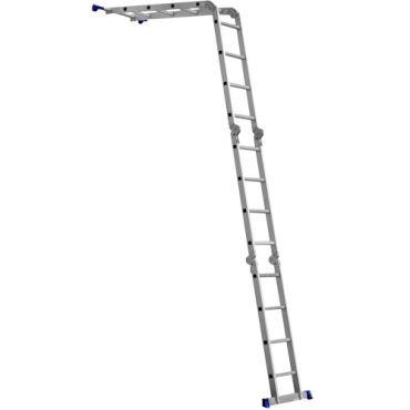 IMPERDÍVEL - Escada Multifuncional 4X4 em Alumínio 16