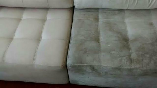 Lavagem a seco sofá até 5 lugares 
