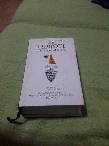 Livro Don Quijote de la Mancha